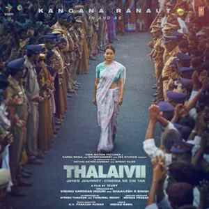 thalaivii poster