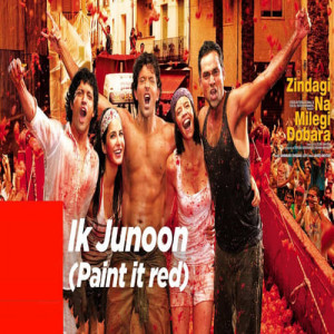 Ik Junoon Paint It Red Poster