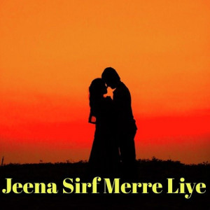 jeena sirf merre liye poster