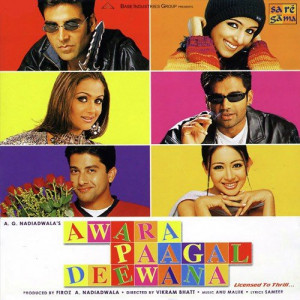 Awara Paagal Deewana Instrumental Love Theme Poster