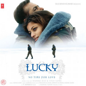 lucky - no time for love poster