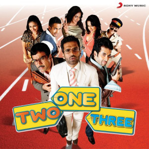 one two three poster