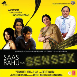 saas bahu aur sensex poster