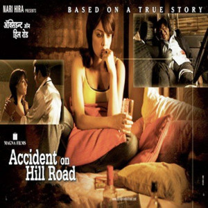 accident on hill road poster