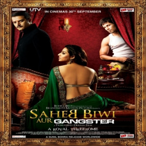 saheb biwi aur gangster poster