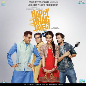 happy bhag jayegi poster