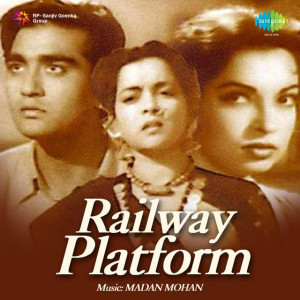 railway platform poster